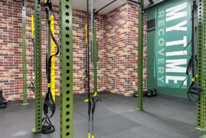Exercise room at My Time Recovery.